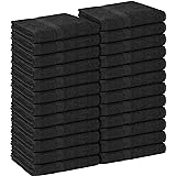 Utopia Towels - Salon Towel, Pack of 24 (Not Bleach Proof, 16 x 27 Inches) Highly Absorbent Cotton Towels for Hand, Gym, Beau