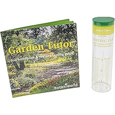 Garden Tutor Soil Texture Testing Jar Test Kit