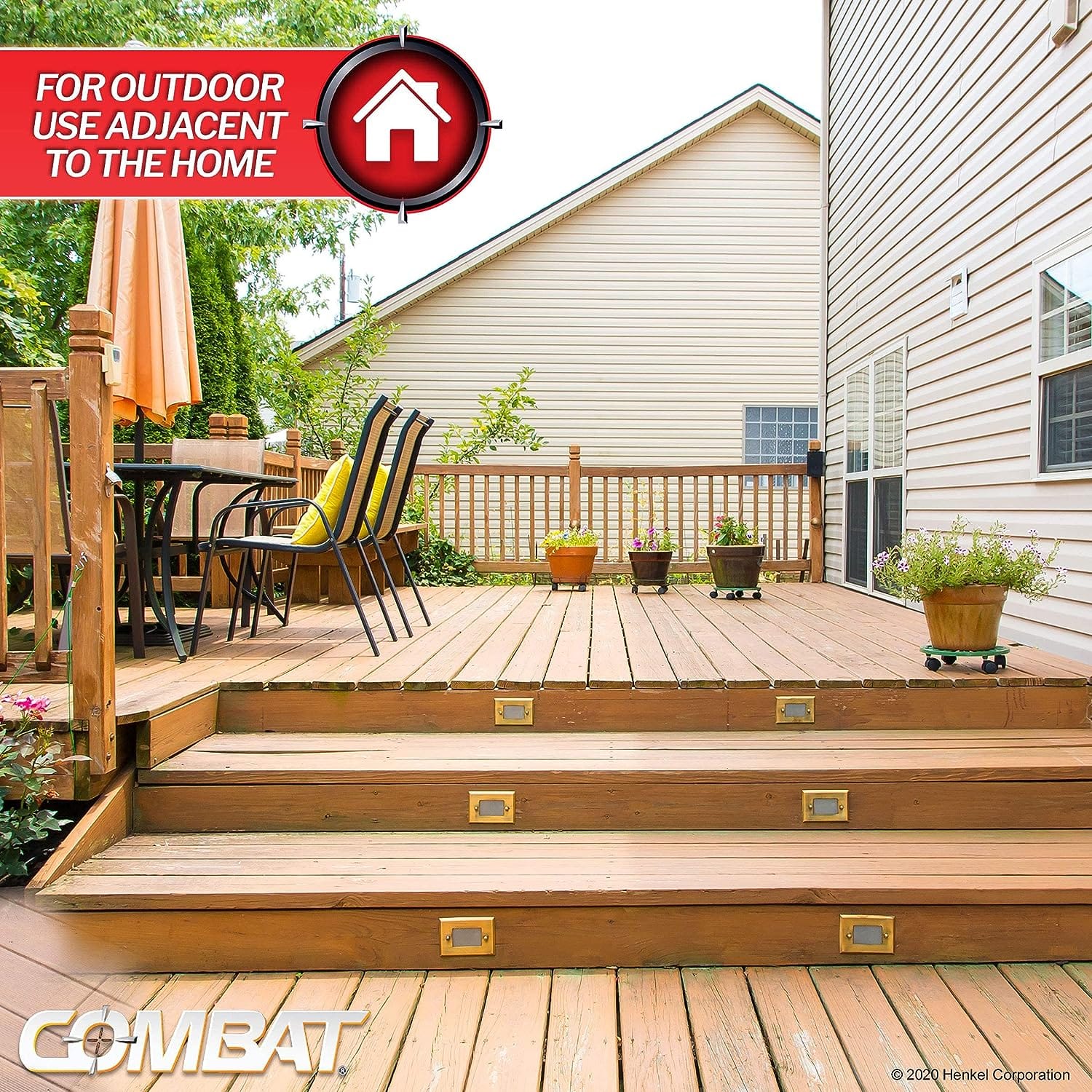 Combat Max 12 Month Roach Killing Bait, Small Roach Bait Station, Child-Resistant, 18 Count - Image 3