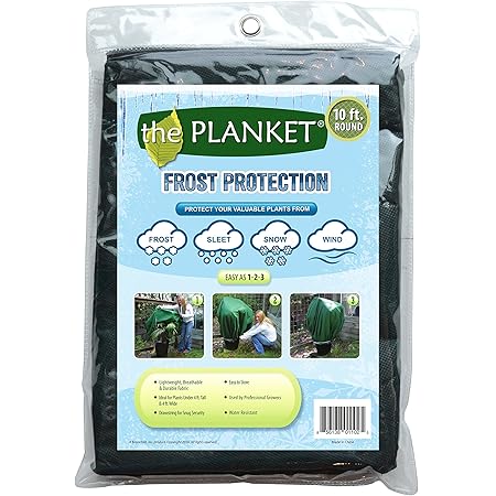The Planket Frost Protection Plant Cover, 10 ft Round