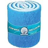 Premium Koi Pond Filter Media Roll - High-Efficiency Pond Filters for Outdoor Ponds, Reusable Fish Pond Filter Material, Made