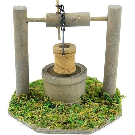 Touch of Nature Mini Fairy Garden Wishing Well, 3.5 by 3-Inch