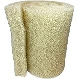 Aquatic Experts Cream COARSE Pond Filter Pad - 2 inch Thick - Bulk Roll Water Garden Filter Pond Media - Made in USA, (12" x