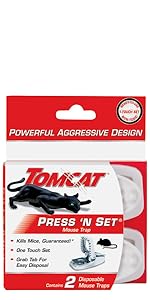 Tomcat Press 'N Set Mouse Trap