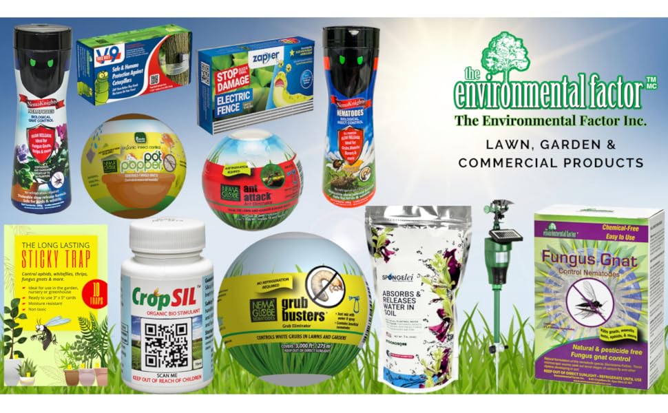 EFI, Environmental Factor, Nema Globes, NemaKnights, insect, control, beneficial, nematodes, lawn