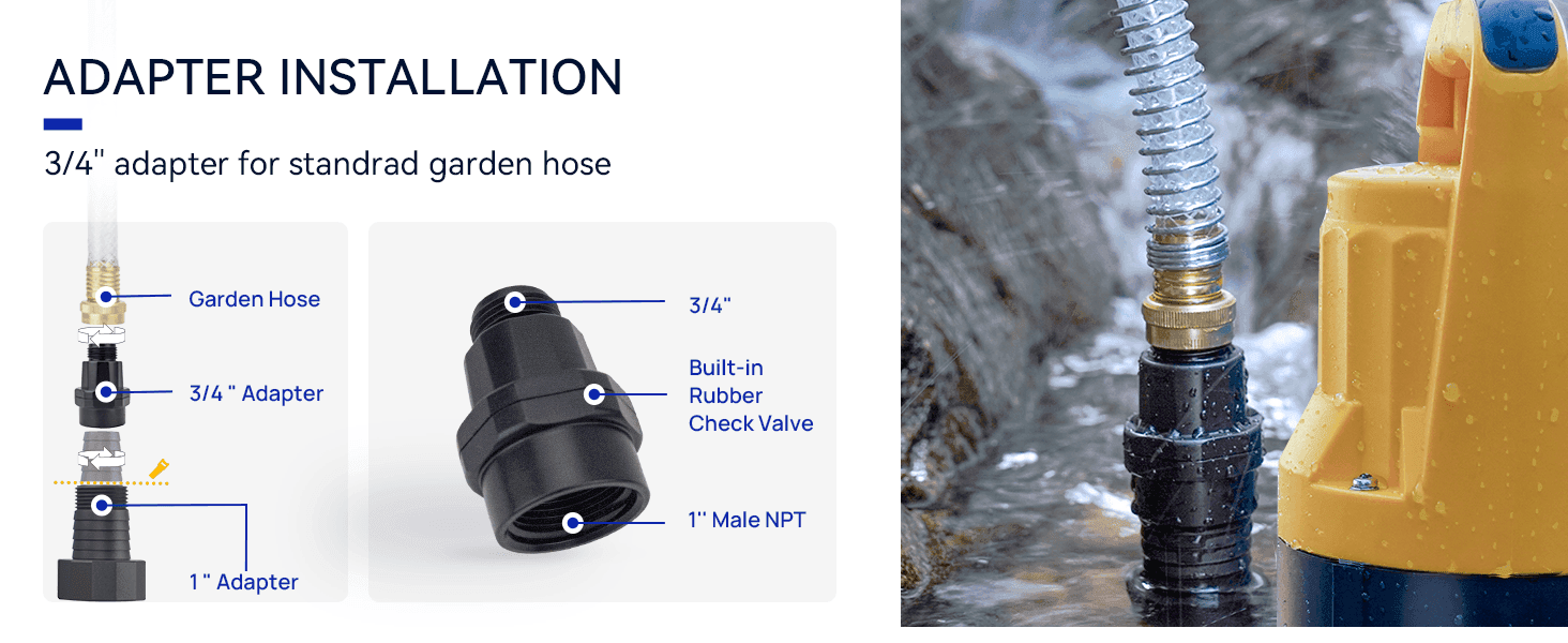 submersible water pump