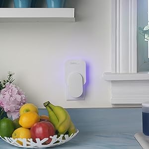 safer home indoor plug-in fly trap contains no chemical insecticides