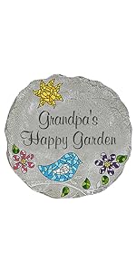 Personalized Mosiac Garden Stone, custom