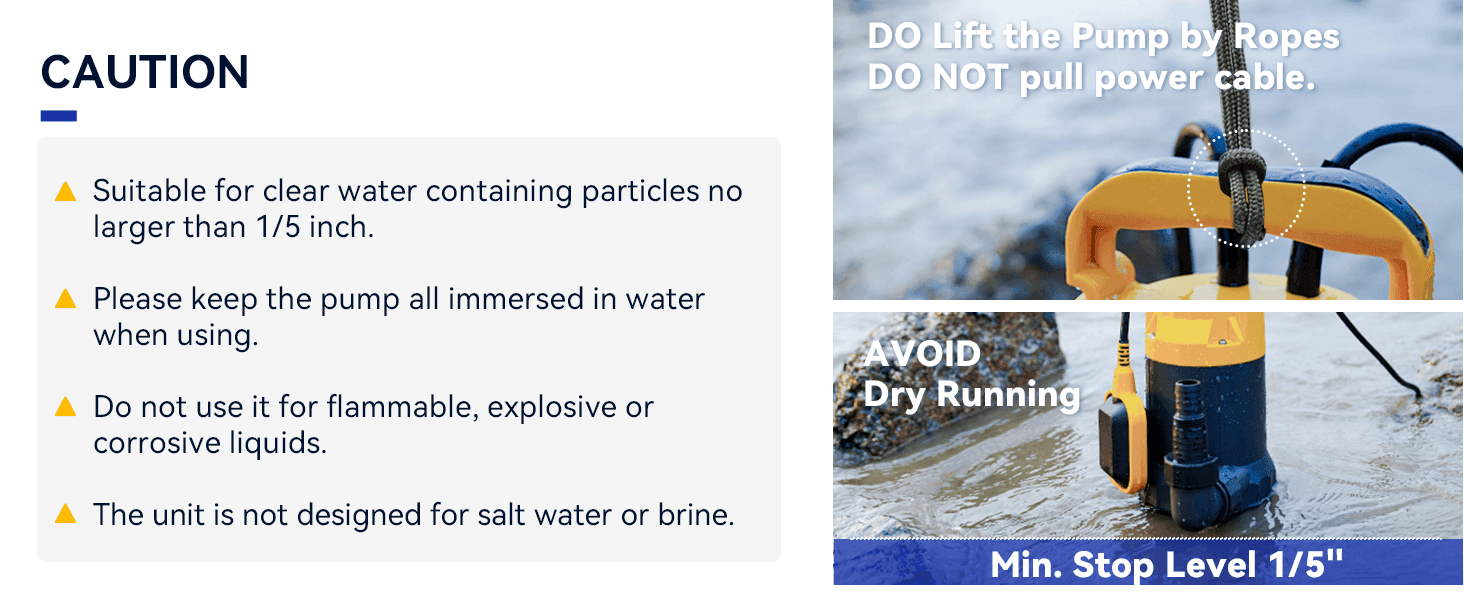 submersible utility pump