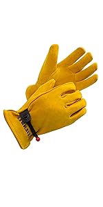 Kids leather gloves