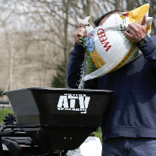 atv accessories lawn and garden spreader feed spreader landscaping accessories