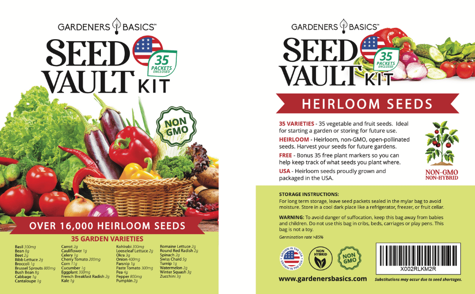 Apocalyptic seeds Survival seeds Post-apocalyptic gardening Seed collection for doomsday scenarios