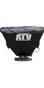 atv accessories lawn and garden spreader grass seed spreader salt spreader