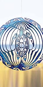 Tribal Turtle Kinetic wind spinner