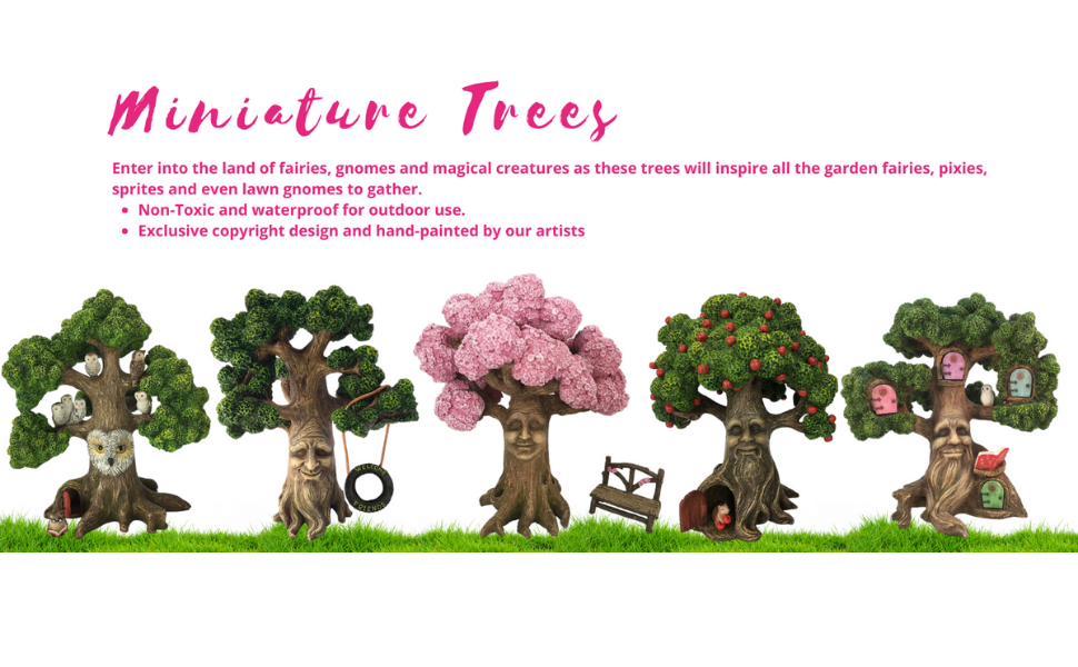 Fairy and Garden Gnome Trees