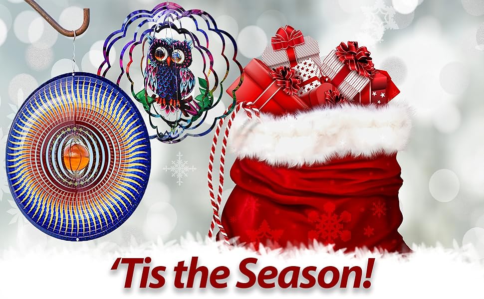 Tis the season, get the perfect wind spinner sculpture gift for mom, aunt and grandma. Gift for her