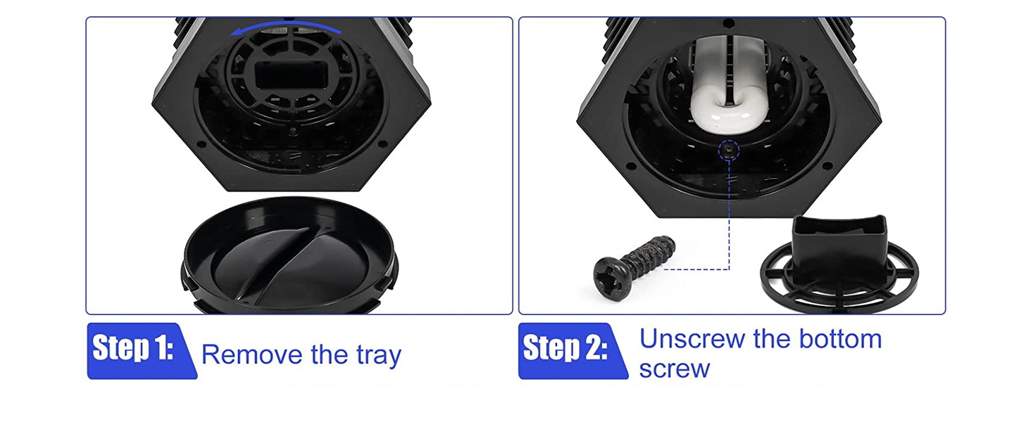 Klahaite Replacement Bulb for K15, X3,T6, T8, T9 Bug Zapper Outdoor, 4-pin