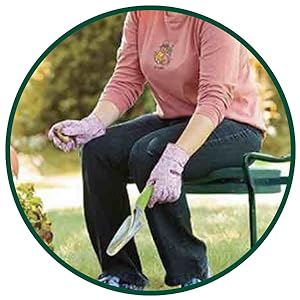 Garden Kneeler and Seat, Foldable Garden Stool Heavy Duty Gardening Bench