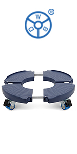 plant caddy with wheels