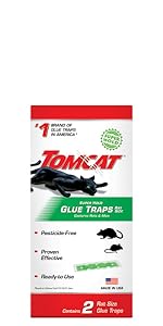 Tomcat Super Hold Glue Traps, Rat Size