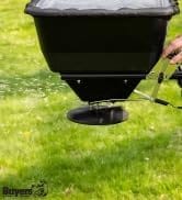 grass seed spreader atv accessories landscape equipment salt spreader