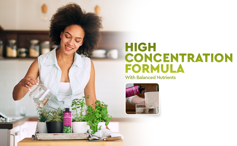 High fertilizer concentration with nitrogen phosphorus and potassium for deep green growth