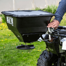 atv accessories lawn and garden spreader salt spreader utv accessories