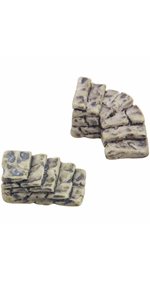 2 Styles Miniature Stairs