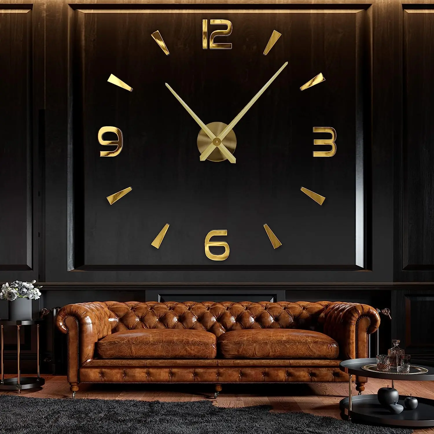 Large 3D DIY Wall Clock Giant Acrylic Mirror Clocks Frameless Big Horloge Home Decoration for Living Room Bedroom Wall Decor - Image 3
