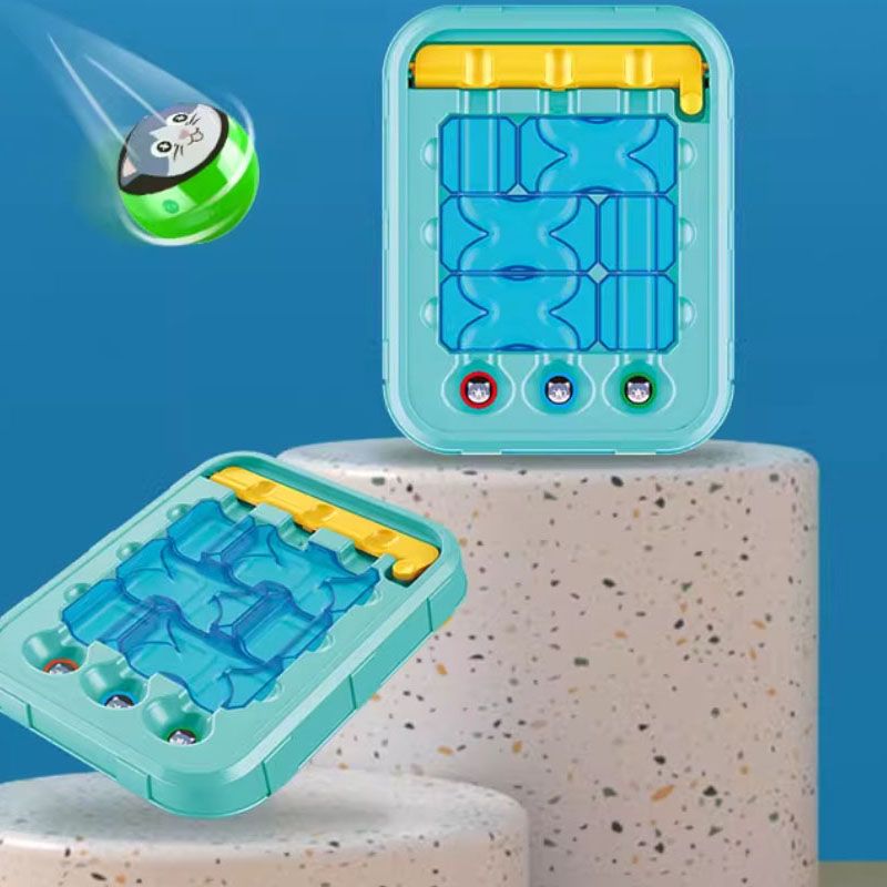 Children's Puzzle Puzzle Toys Patchwork Beaded Ball Puzzle Journey Portable Table Play Logical Thinking