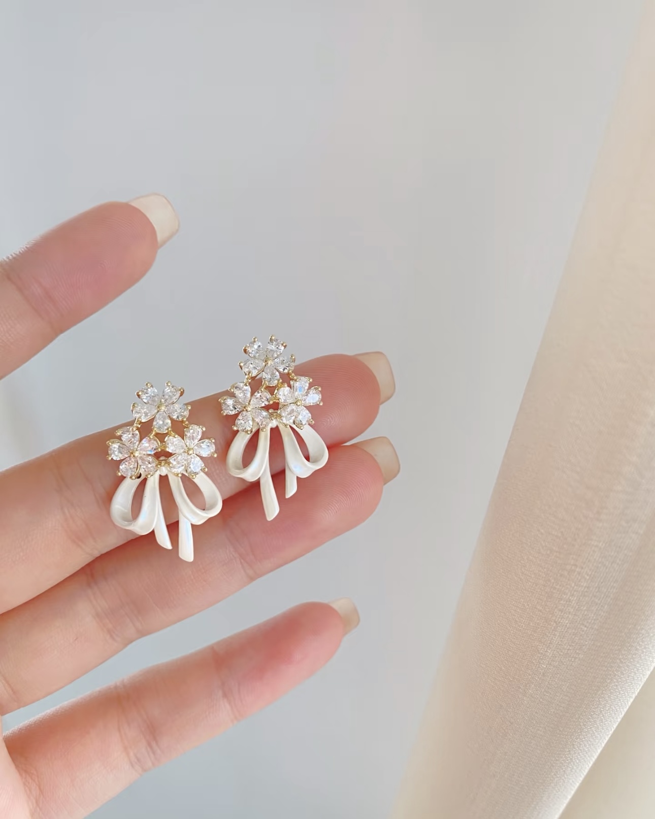 Floral Stud Earrings