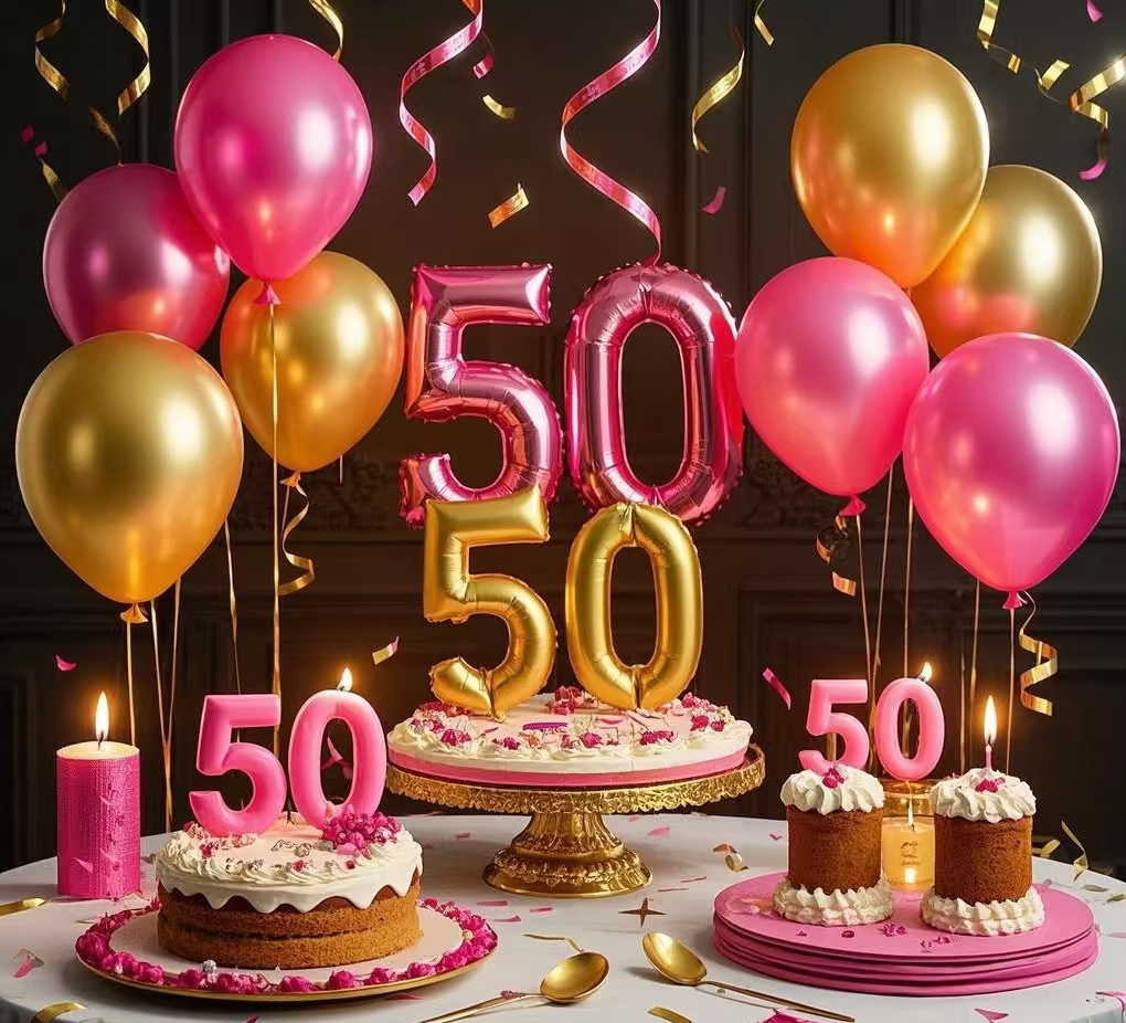 Creative Ideas for Decorations for a 50th Birthday Celebration
